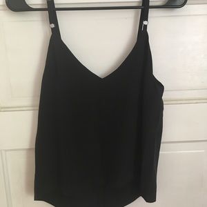 Madewell silk button-down cami